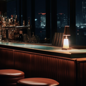 Vol.08 打烊后的酒吧空无一人 你看着窗外的城市灯光 给自己调制了一杯马提尼 | Lofi电台 氛围 白噪音