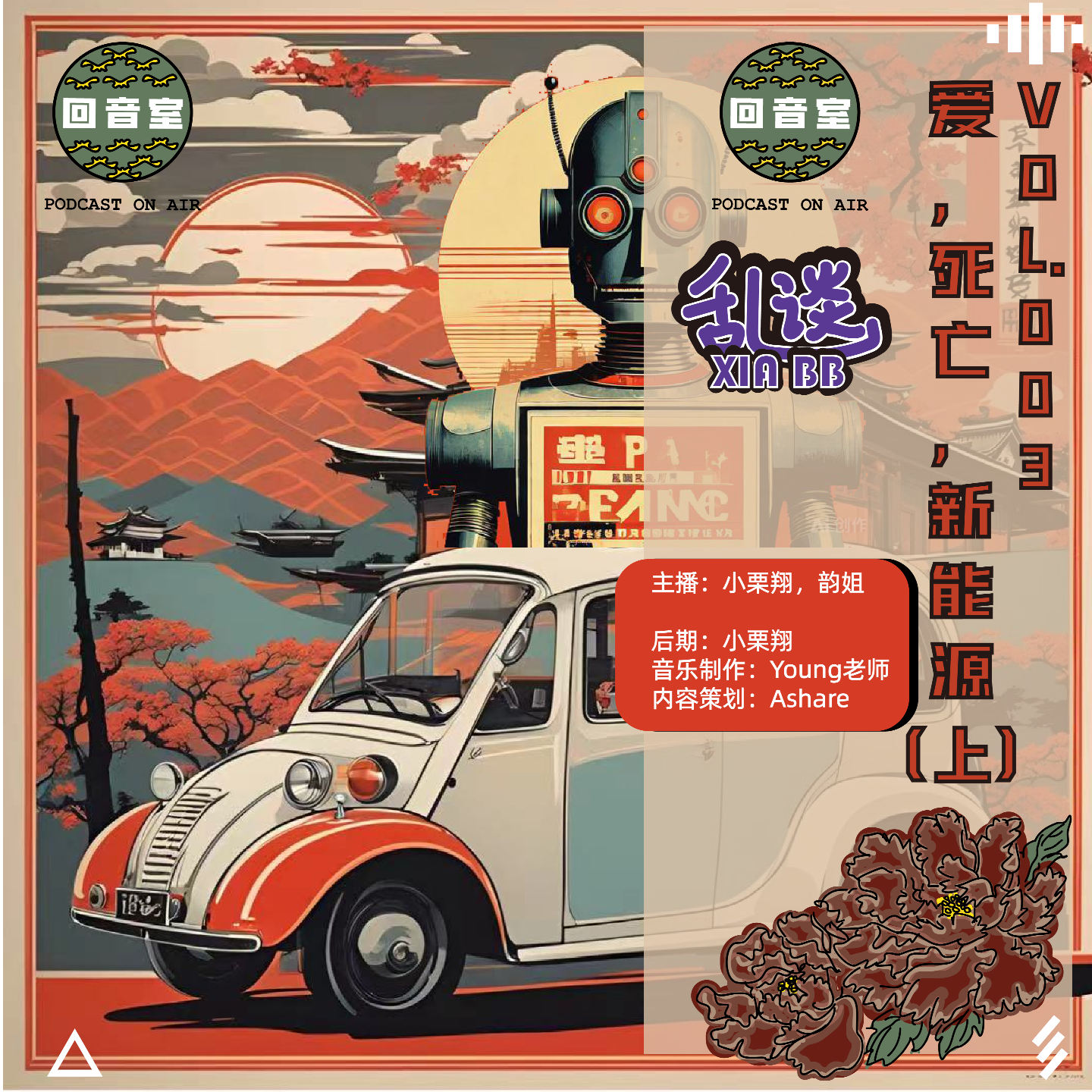 VOL.003 乱谈の 爱，死亡，新能源（上） episode artwork