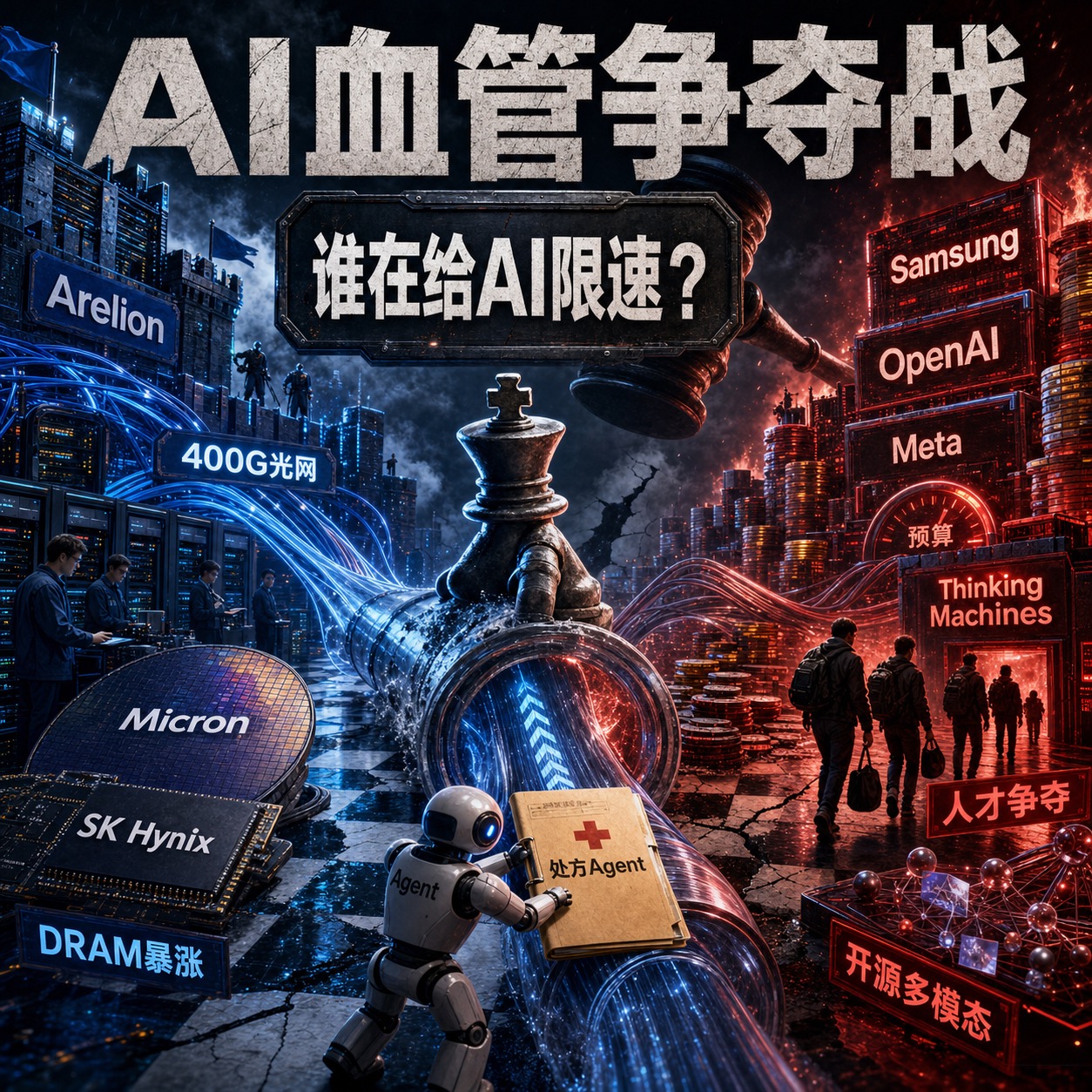 Arelion400G专线、DRAM涨497%、欧盟规则倒计时：算力瓶颈转向连接与内存 episode artwork