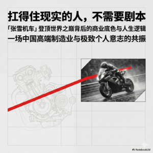 260331「张雪机车」登顶世界之巅背后：一场中国高端制造业与极致个人意志的共振