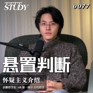 【企鹅哲学史】悬置判断：当你不确定时，你最安宁｜68 古代哲学 怀疑主义介绍