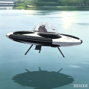 E287-科幻照进现实！义乌开卖“水空双栖飞碟”：既能降落水面，又能载人飞上天？
