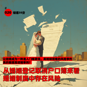 #020 从婚姻登记取消户口簿来看婚姻制度中存在的风险