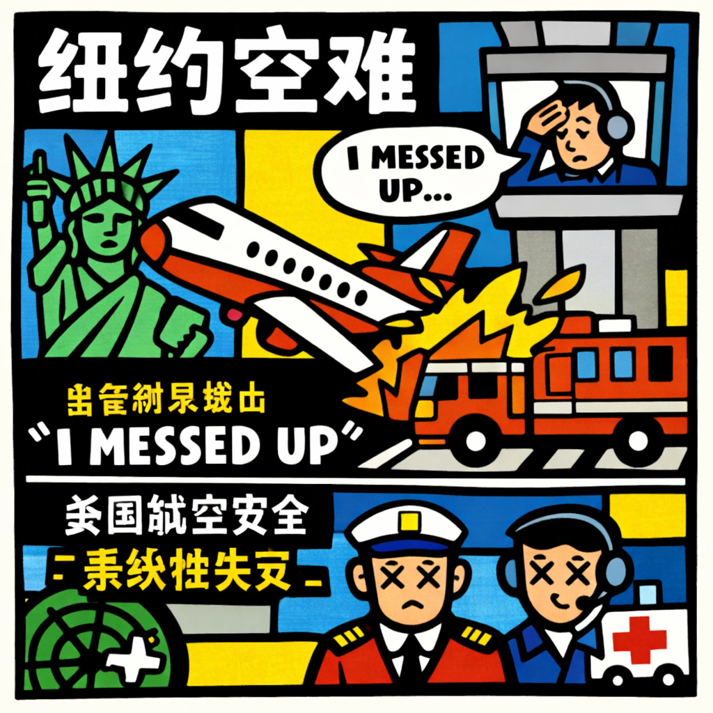 叁幺：纽约空难丨当管制员说出“I messed up”，美国航空安全“系统性失灵”正在显现 episode artwork