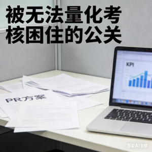 被无法量化考核困住的公关