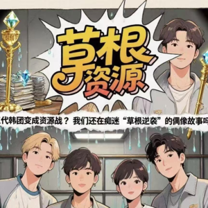 Vol.7 五代韩团变成资源战？我们还在痴迷“草根逆袭”的偶像故事吗？
