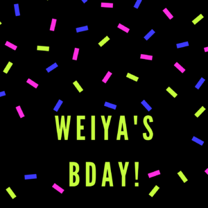 28 - 今天Weiya三十四岁了|记忆最深的生日和收到过的奇葩礼物