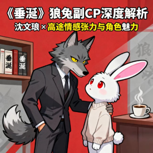 聚焦电视剧与小说《垂涎》，深度解析狼兔副CP（沈文琅×高途）的情感张力与角色魅力1