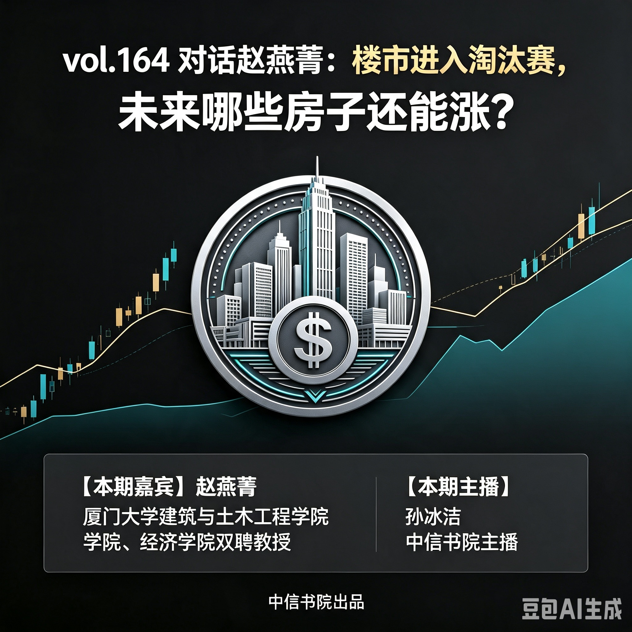 vol.164 对话赵燕菁:楼市进入淘汰赛,未来哪些房子还能涨? Episode cover