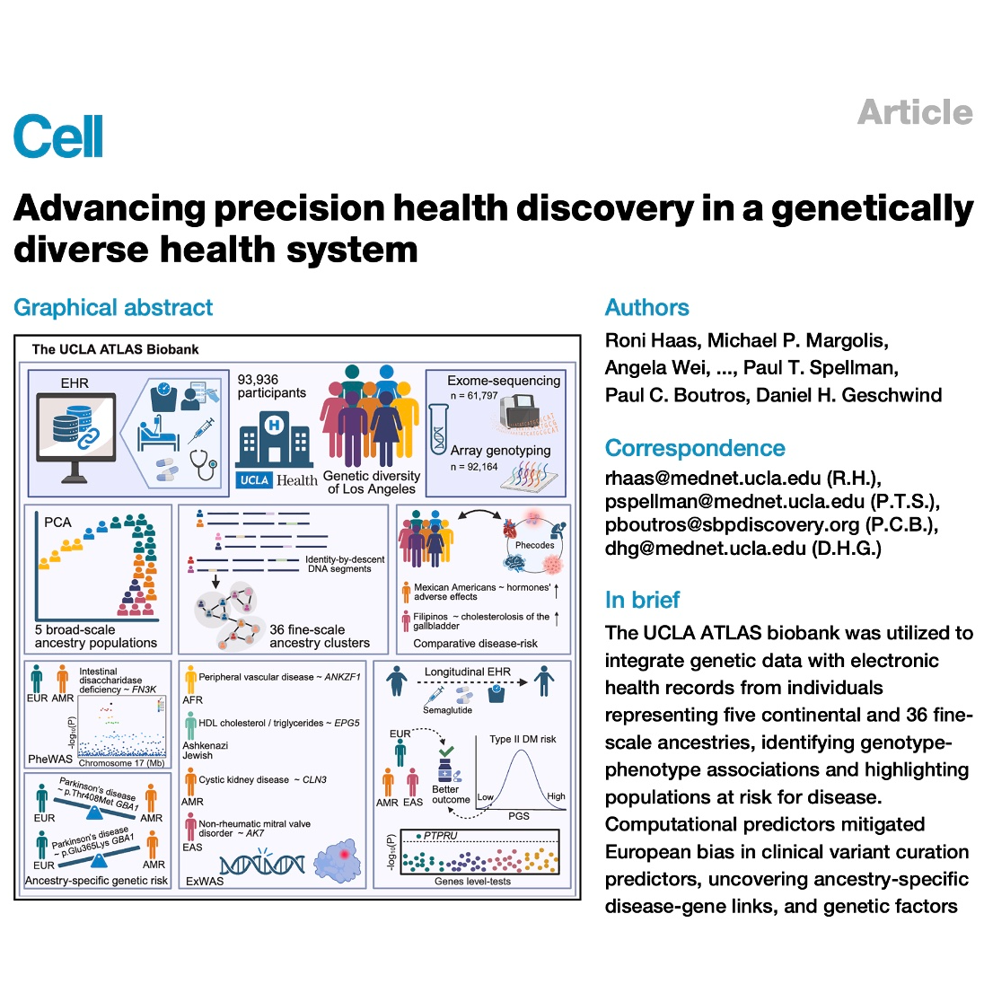 777-Precision Health in Diverse UCLA ATLAS Biobank episode artwork