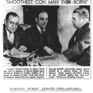 Vol.67 骗子的黄金时代,“我要卖掉埃菲尔铁塔”——拉斯蒂格诈骗案