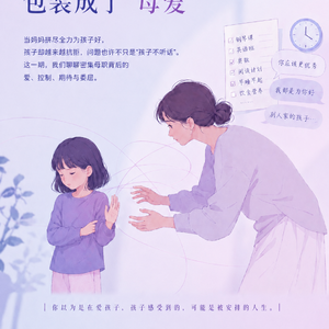 E11 养育孩子中最可怕的事儿,是你把“做个好妈妈”包装成了“母爱”