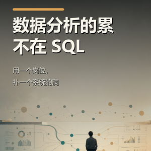 数据分析的累，不在 SQL