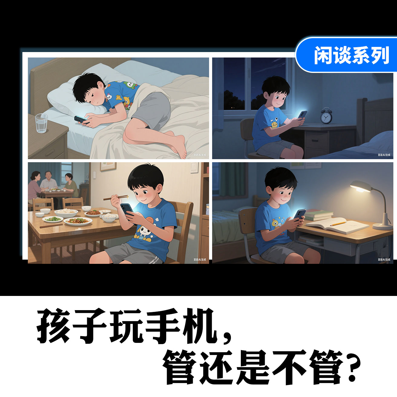 孩子玩手机，管还是不管？ episode artwork