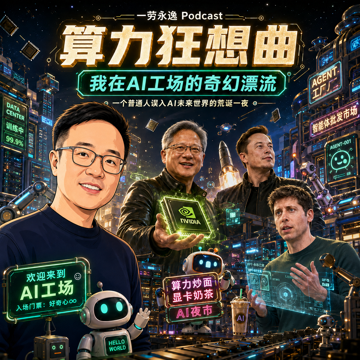 算力狂想曲，我在AI工厂的奇遇 episode artwork