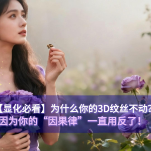 为什么你的3D纹丝不动？因为因果律用反了！