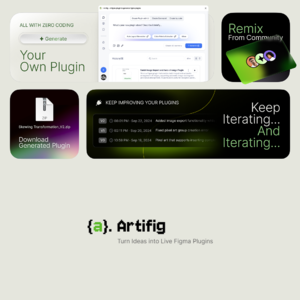 Figma 插件 Artifig AI：赋能设计与工具制造的博弈