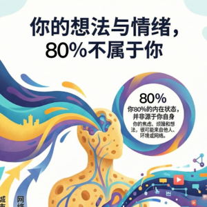 “不要让别人的情绪,拖垮你的人生”(附情绪清理指南)