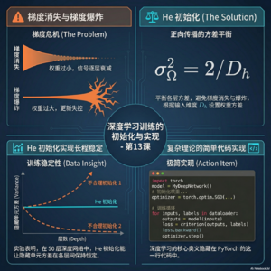 《理解深度学习》第13课-深度学习训练的初始化与实现