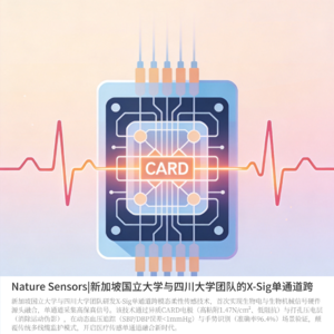 Nature Sensors|新国立与川大团队跨模态柔性传感技术颠覆传统多线缆临床监护模式