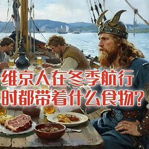 在冰天雪地里航行的维京人，船上都带着什么食物过冬？#助眠 #助眠故事 #睡前故事