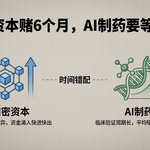 加密资本赌6个月，AI制药要等10年