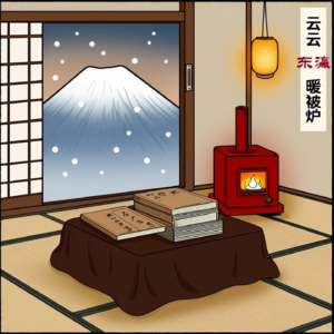 云云东瀛暖被炉