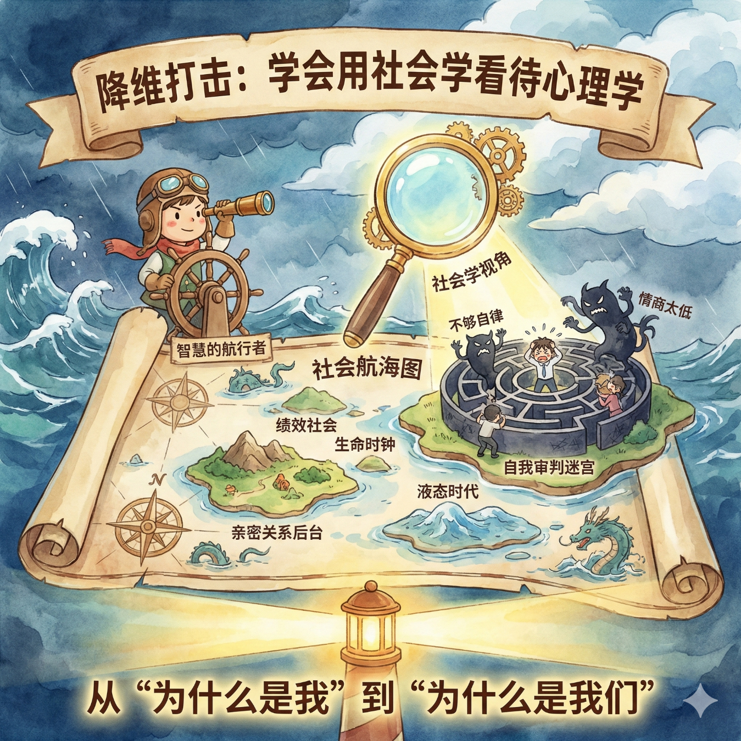 降维打击：学会用社会学看待心理学 episode artwork
