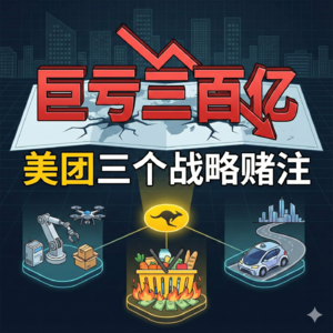 美团巨亏三百亿背后的三个战略赌注