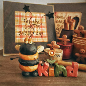 圆脸儿小王四岁啦