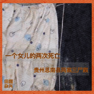09 一个女儿的两次死亡 | 贵州思南县两案三尸案