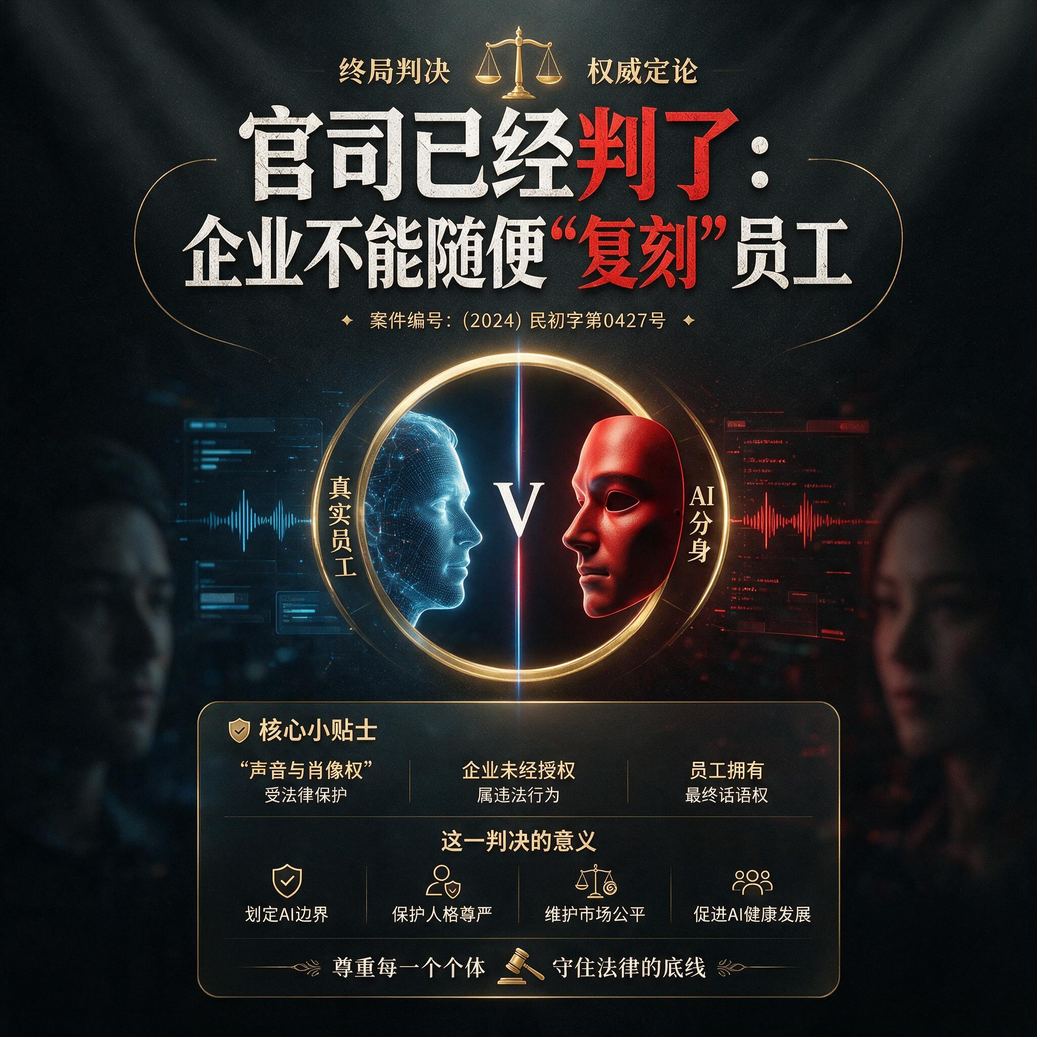 官司已经判了：企业不能随便 “复刻” 员工做 AI 分身 episode artwork
