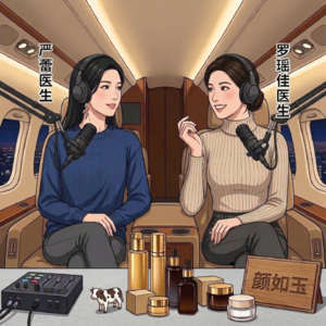 EP12-996牛马护肤（下）: 严蕾×罗瑶佳：鸡汤式锁水、打麻将晒黑与“第二张脸”的纹路