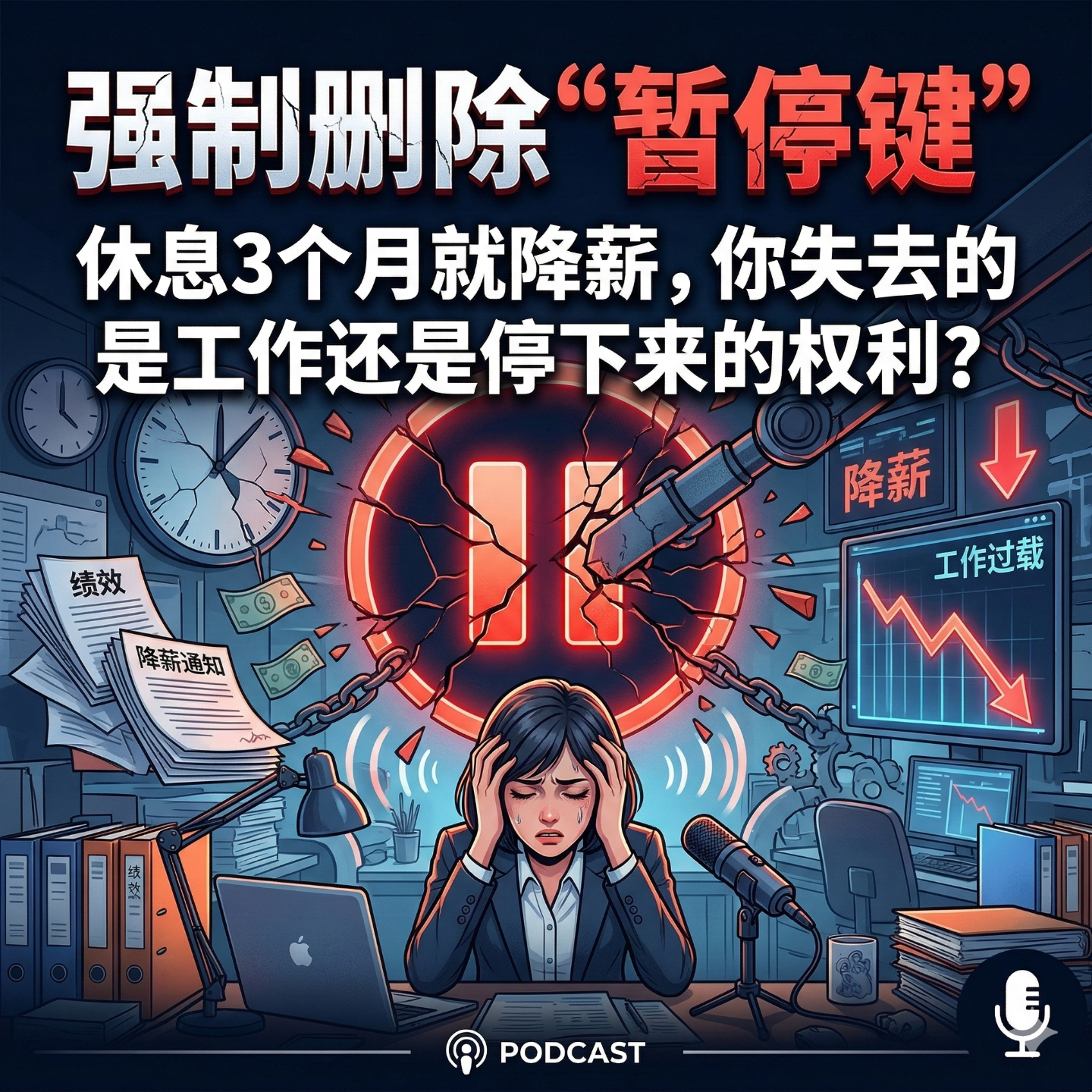 Vol.44 《强制删除“暂停键”：休息3个月就降薪，你失去的是工作还是停下来的权利？》 episode artwork