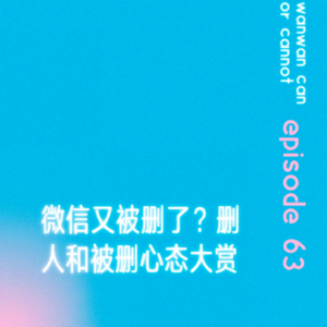 EP63｜微信又被删了？删人和被删心态大赏