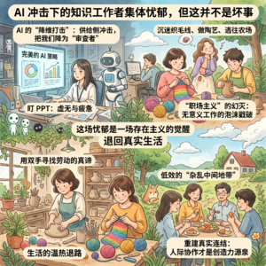 AI冲击下的知识工作者集体忧郁,但这并不是坏事