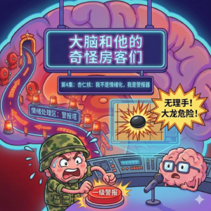 Ep.04 杏仁核:我不是情绪化,我是警报器|大脑和他的奇怪房客们