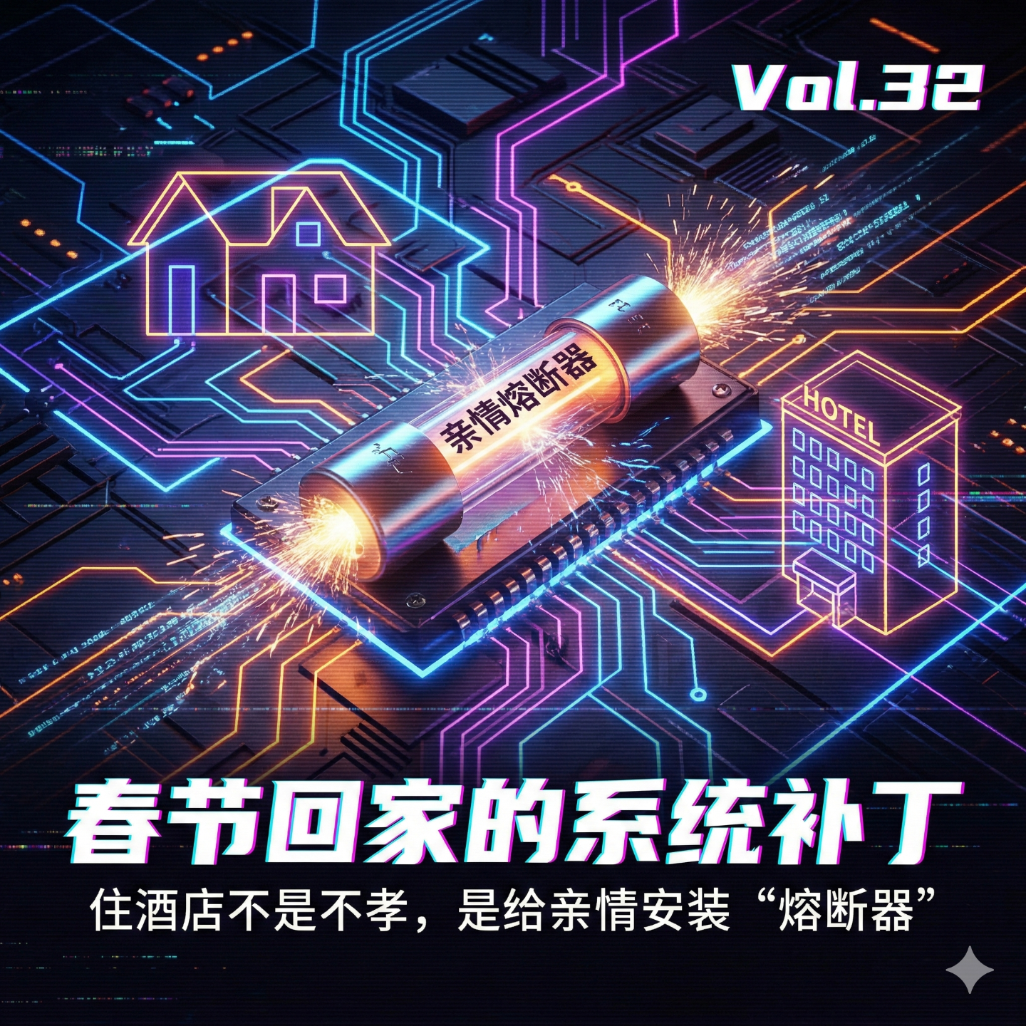Vol.32 《春节回家的系统补丁：住酒店不是不孝，是给亲情安装“熔断器”》 episode artwork