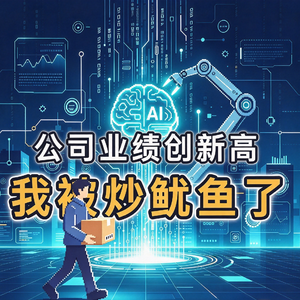 粤语|利润新高,员工清零:下一个被AI炒鱿鱼的打工人会是谁?
