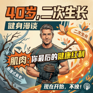40岁后的“肌肉银行”——如何用力量训练给余生买保险？