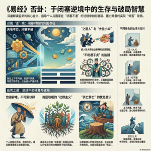 天地否卦：当世界进入闭塞周期，普通人的生存法则