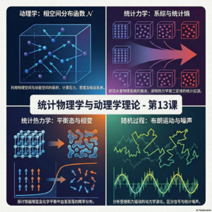 《现代经典物理学》第13课-统计物理学与动理学理论
