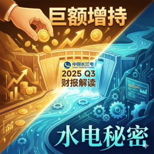 长电三季度财报:巨额增持与水电秘密