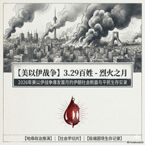 【美以伊战争】3.29百姓 - 烈火之月：2026年美以伊战争爆发首月的伊朗社会断面与平民生存实录