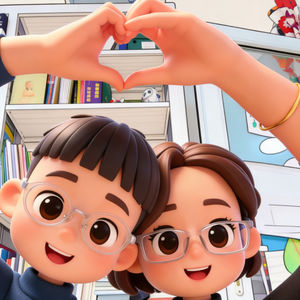 有米和妈妈讲故事