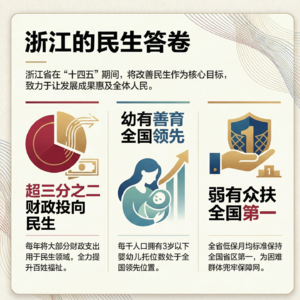 浙江“十四五”成绩单6——公共服务七优享取得的重大成就