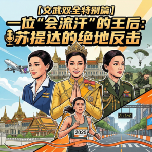 EP117 | 凌晨2点起跑：47岁泰国王后用21公里跑出王室的“活人感”