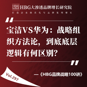 Vol.297 宝洁VS华为:战略组织方法论,到底底层逻辑有何区别?