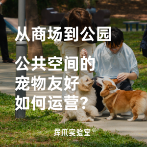 E.8 从商场到公园，公共空间的宠物友好如何运营？