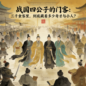 战国四公子的门客：三千食客里，到底藏着多少奇才与小人？